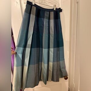 USA made Pleated Wool Skirt